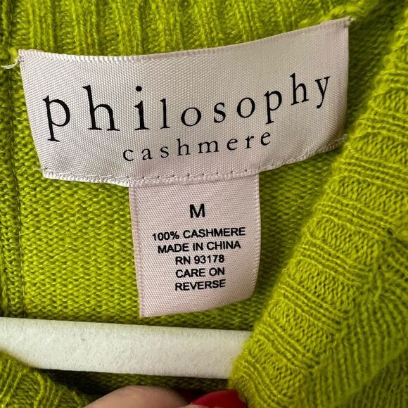 Brand new with tags Philosophy cashmere t-shirt - Picture 3 of 4